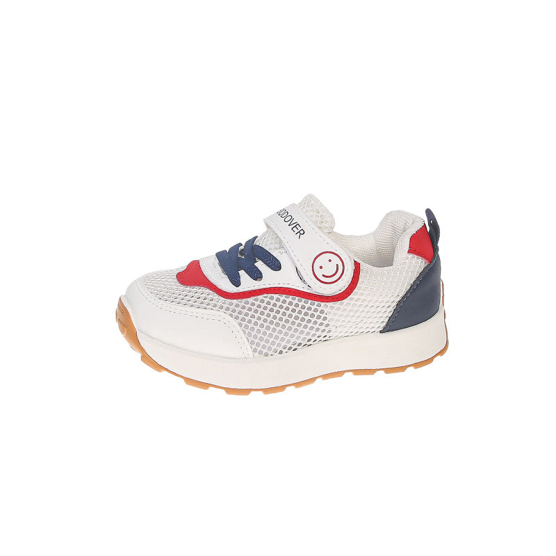 Damen sportive Sneakers mit atmungsaktiver Mesh-Oberfläche und flexibler Laufsohle EB