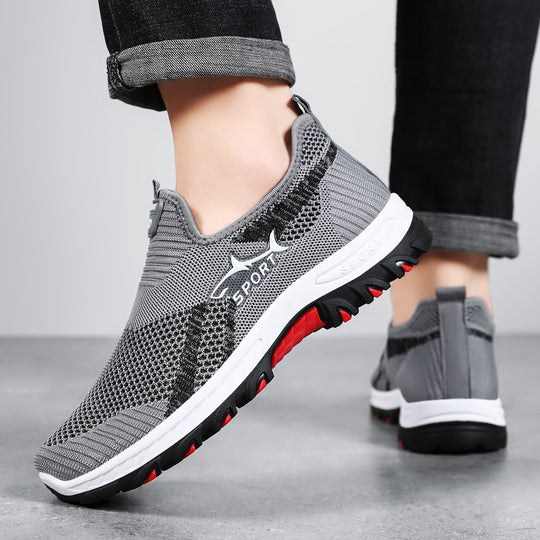 Damen Atmungsaktive Freizeit-Schuhe mit flexiblem Strickoberteil EB