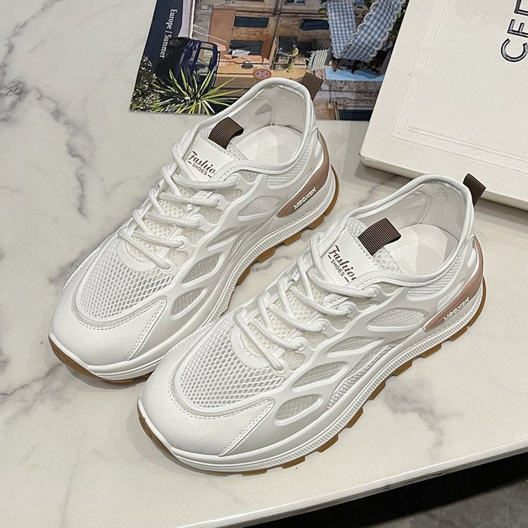 Damen Atmungsaktive Lauf-Sneaker mit flexibler Sohle und komfortabler Dämpfung EB