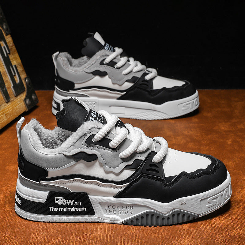 Damen Komfortable Sneaker mit warmem Innenfutter und rutschfester Sohle EB