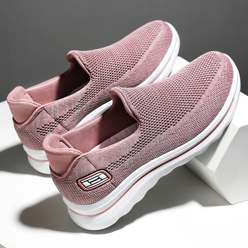 Unisex nan ultraleichter Strick-Slipper mit adaptiver Memory-Innensohle und flexibler Wellenlaufsohle EB