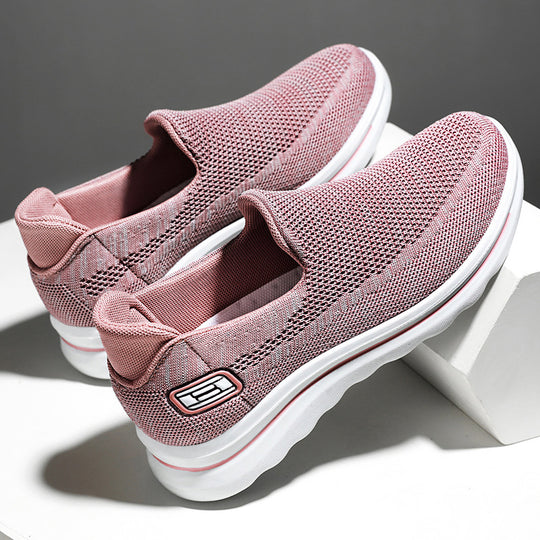 Unisex nan ultraleichter Strick-Slipper mit adaptiver Memory-Innensohle und flexibler Wellenlaufsohle EB