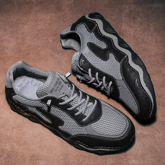 Herren Atmungsaktive Freizeit-Laufschuhe mit gepolsterter Sohle EB