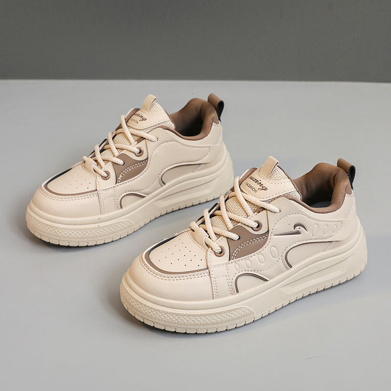 Damen modische Sneakers mit gepolsterter Innensohle und atmungsaktiver Oberstruktur EB