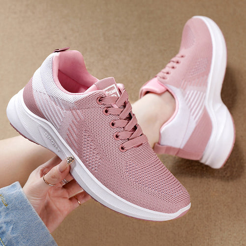 Damen Sportliche und atmungsaktive Sneakers EB