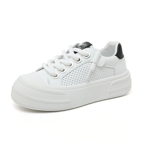Damen Freizeitsneaker mit perforiertem Obermaterial und modischem Design EB