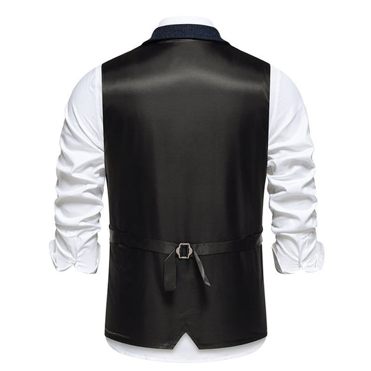 Herren Baumwoll-Feincord Weste EB