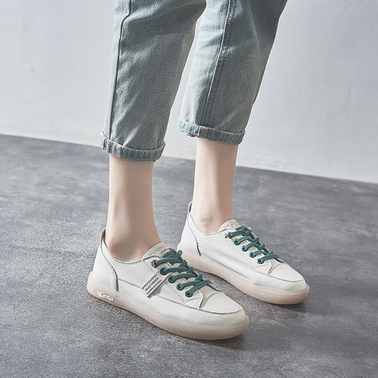 Damen Modische Sneakers mit atmungsaktivem Obermaterial und komfortabler Dämpfung EB