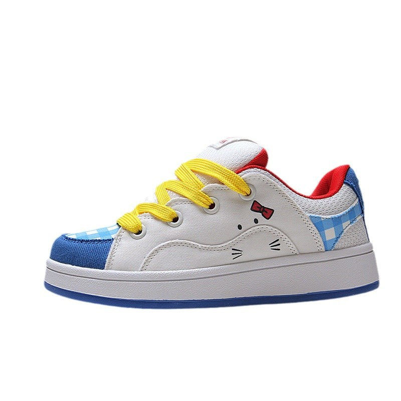 Damen Sneakers mit verspieltem Design und atmungsaktiver Mesh-Oberfläche EB