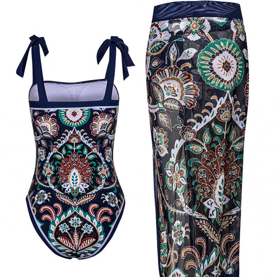 Damen Tankini-Set mit traumhaftem Paisleymuster EB