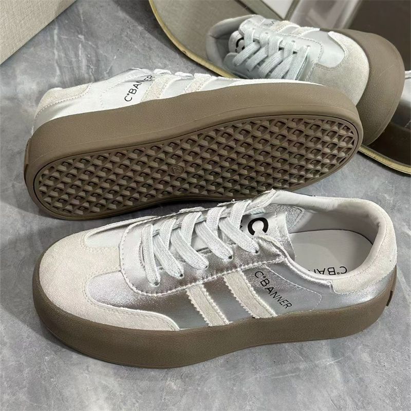 Damen Sportliche Sneakers mit dämpfender Plateau-Sohle EB