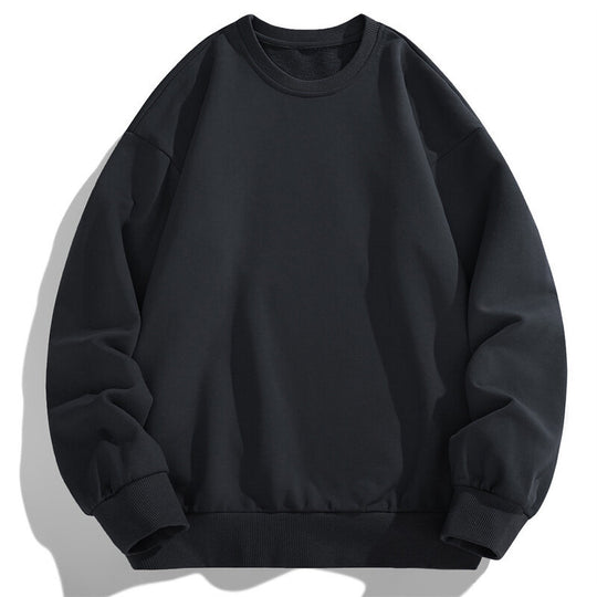 Damen bequemer Sweatshirt mit lässigem Schnitt und elastischem Bund EB