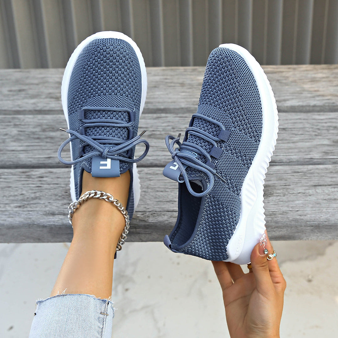 Damen Sportliche Luftige Sneakers EB