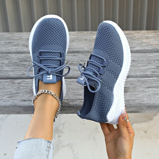 Damen Sportliche Luftige Sneakers EB