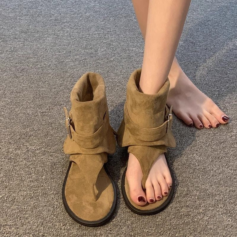 Damen modische Sandalen im Boudoir-Stil EB
