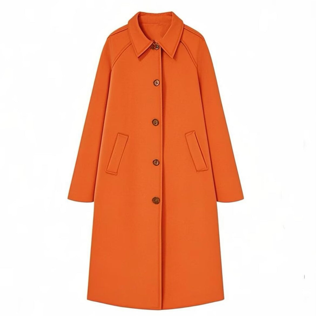 Damen elegante Übergangsjacke mit praktischen Taschen EB