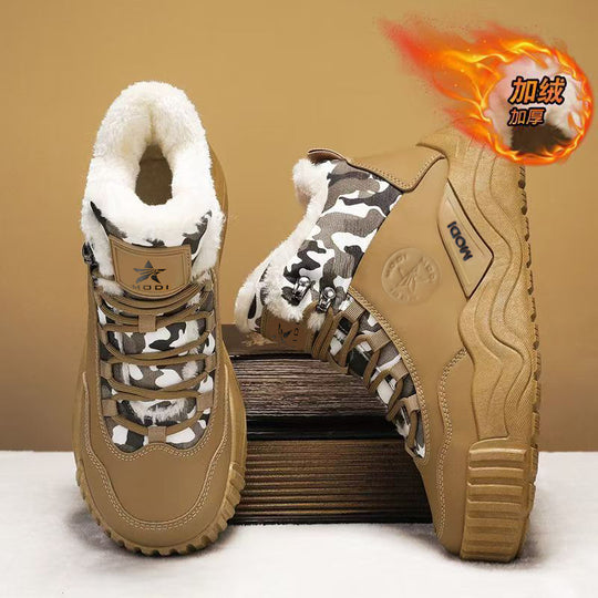 Damen warme gefütterte Wanderstiefel EB