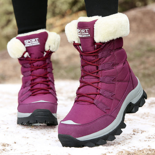 Damen Thermo-Winterstiefel mit isolierendem Innenfutter und rutschfester Sohle EB