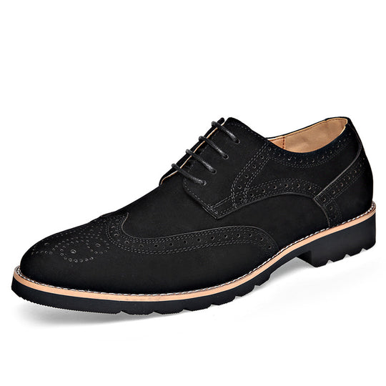 Herren Elegante und modische Brogueschuhe mit weichem Obermaterial EB