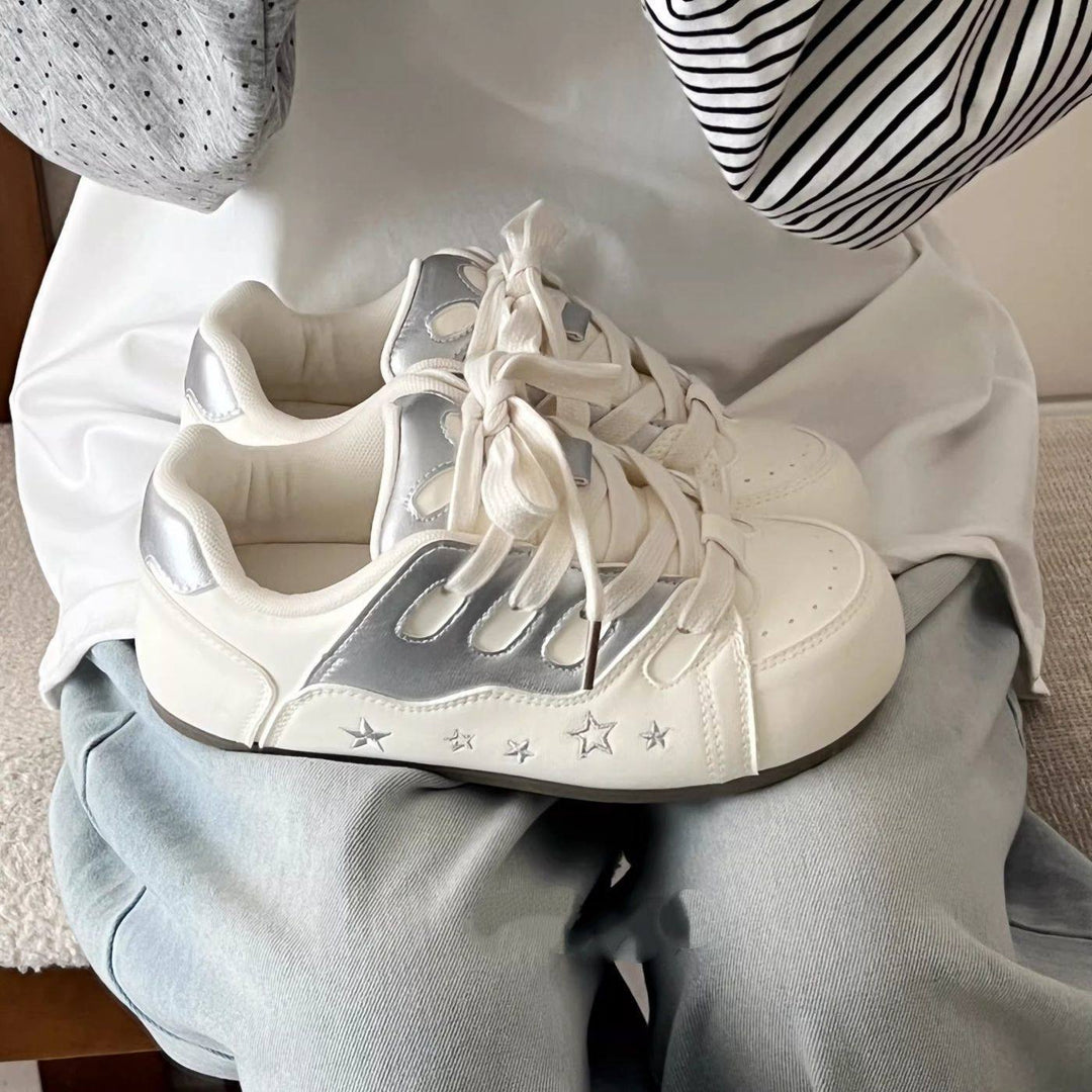Damen Sneakers im trendigen Sternen-Design EB