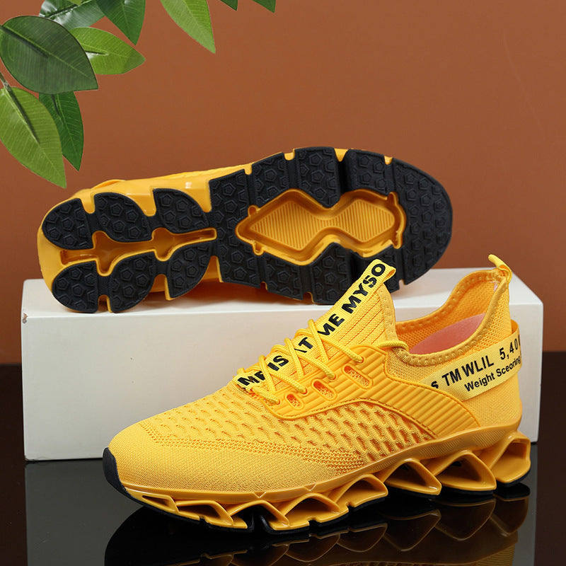 Damen Hochleistungs-Laufschuhe mit atmungsaktivem Mesh-Obermaterial und rutschfester Sohle EB