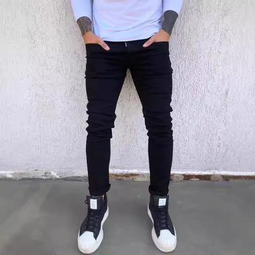 Herren Slim Fit Jeanshose EB