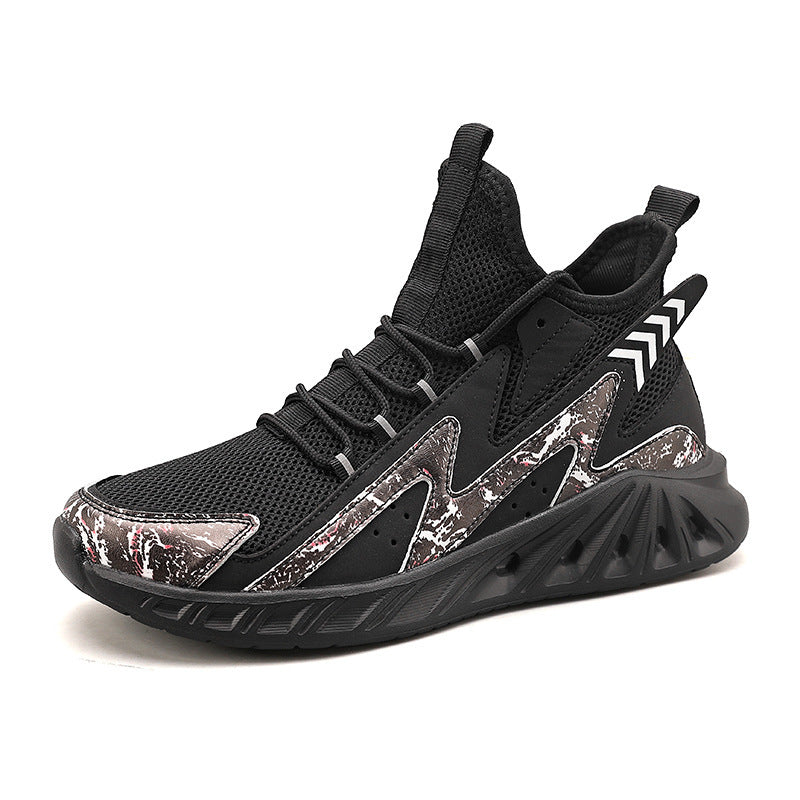 Damen Komfortable und stylische Laufschuhe mit elastischem Strick-Obermaterial EB