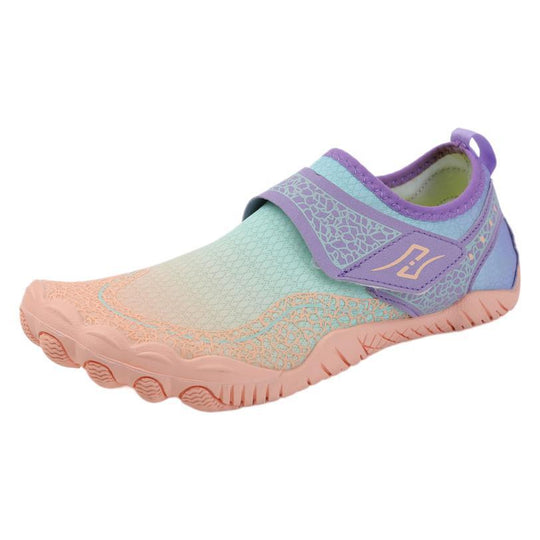 Damen Flexibel konstruiertes Aqua-Badenschuhe EB