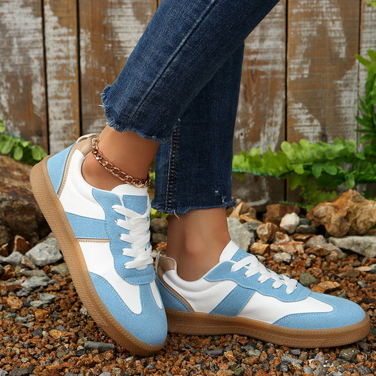 Damen Sneakers mit weichem Obermaterial und rutschfester Laufsohle EB