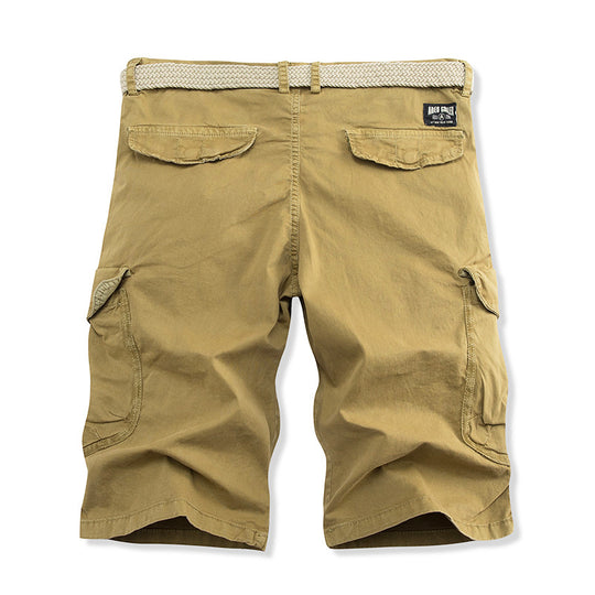 Herren vielseitige Cargo-Shorts mit verstellbarem Gürtel EB