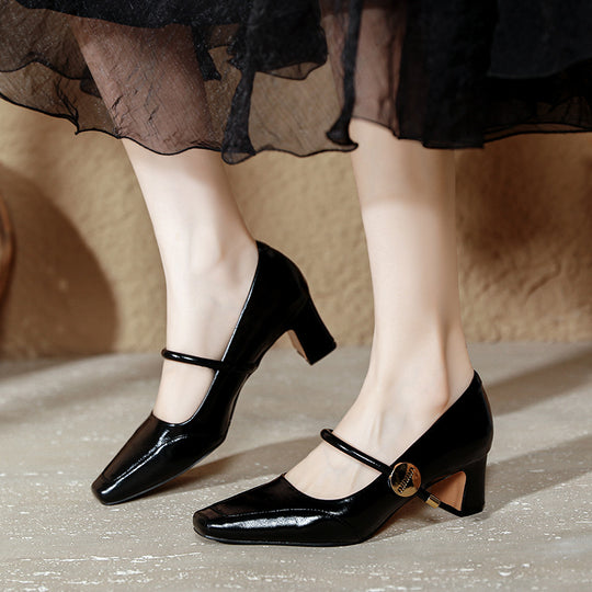 Damen elegante und bequeme Pumps mit verstellbarem Rahmen EB