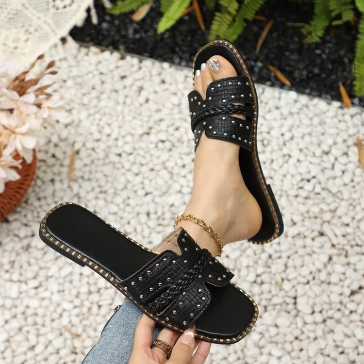 Damen Komfortable und stilvolle Riemensandalen EB