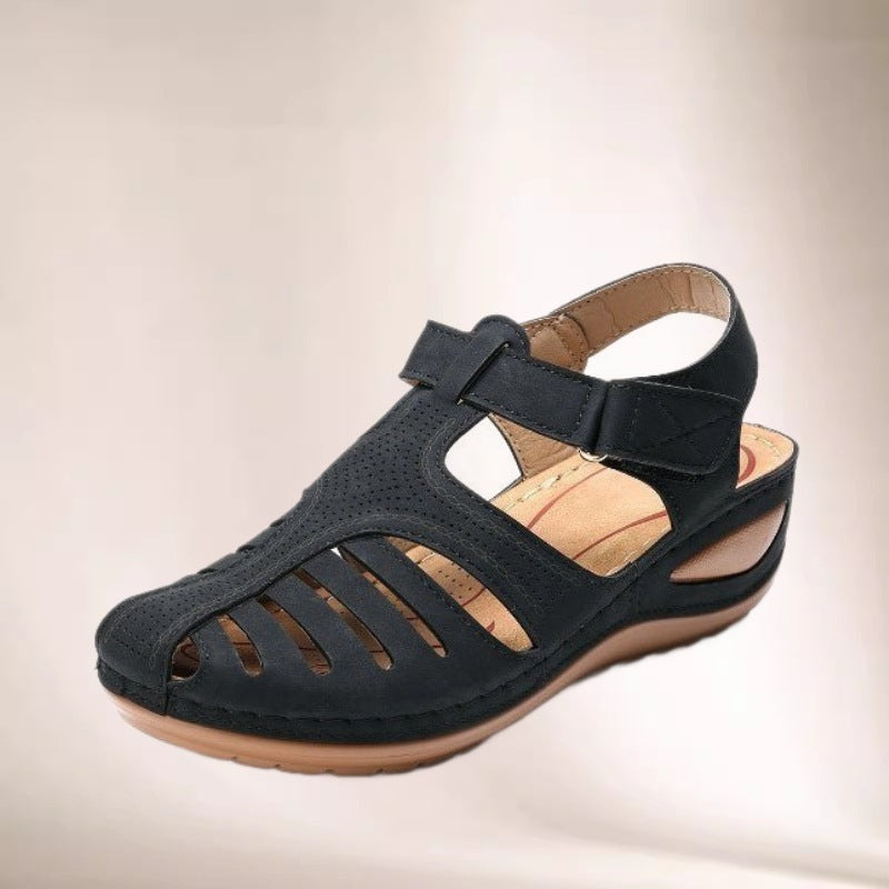 Damen Clogs mit atmungsaktivem Lochdesign und komfortabler Sohle EB