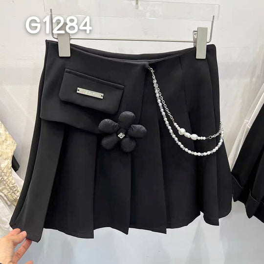 Damen Elegante Corsage-Bluse mit transparenten Ärmeln EB