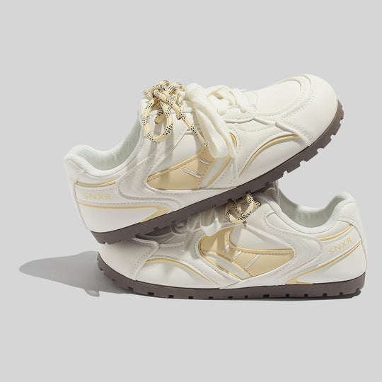 Damen Sportliche Sneaker mit atmungsaktiver Oberflächenstruktur und komfortabler Dämpfung EB