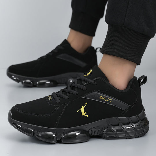 Damen Sportliche Sneakers mit atmungsaktivem Obermaterial und rutschfester Sohle EB