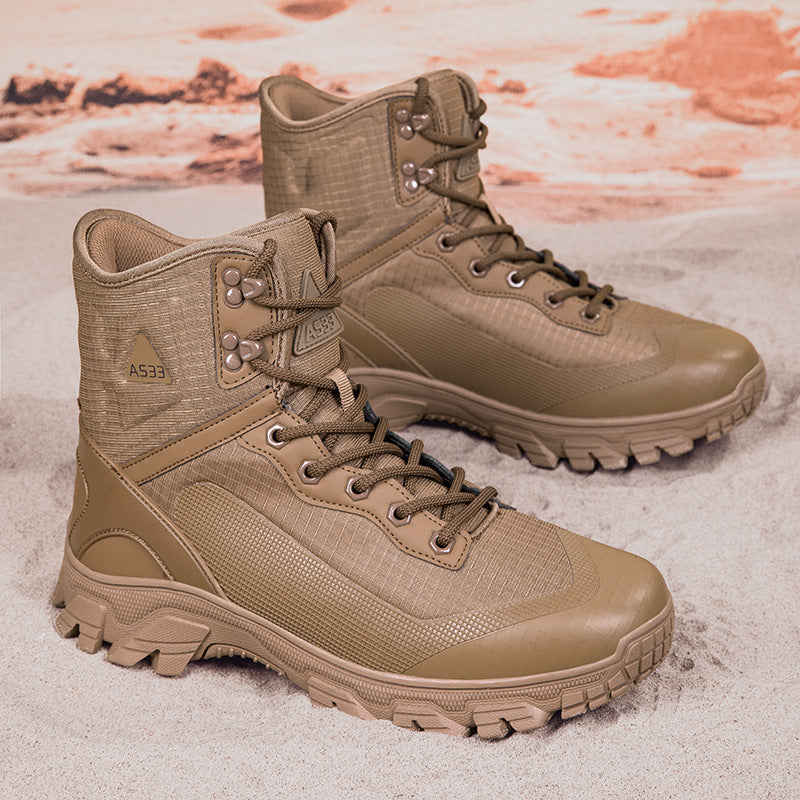 Damen taktische Outdoor-Wanderschuhe mit rutschfester Sohle und atmungsaktivem Obermaterial EB