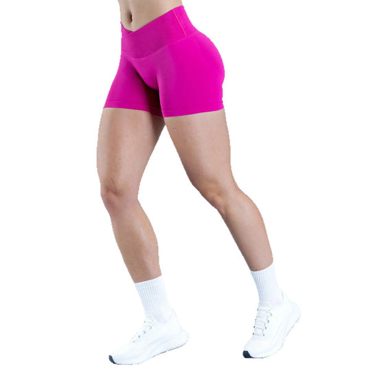 Damen Sportliche Shorts mit hohem Bund und figurformendem Schnitt EB