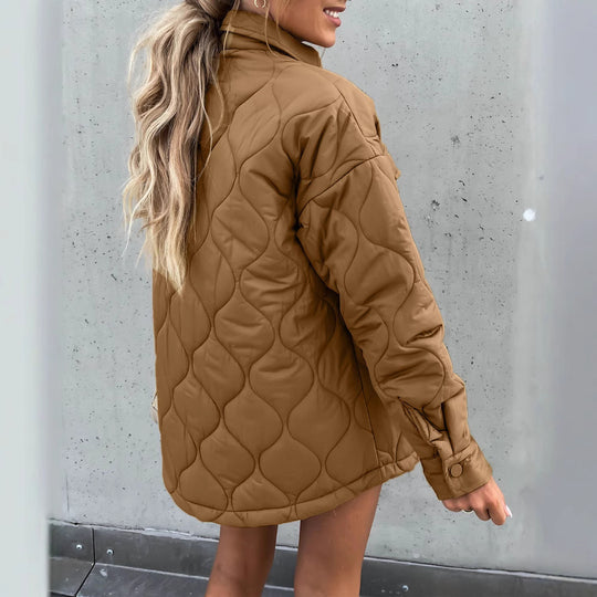 Damen Steppjacke im lässigen Oversized-Stil EB