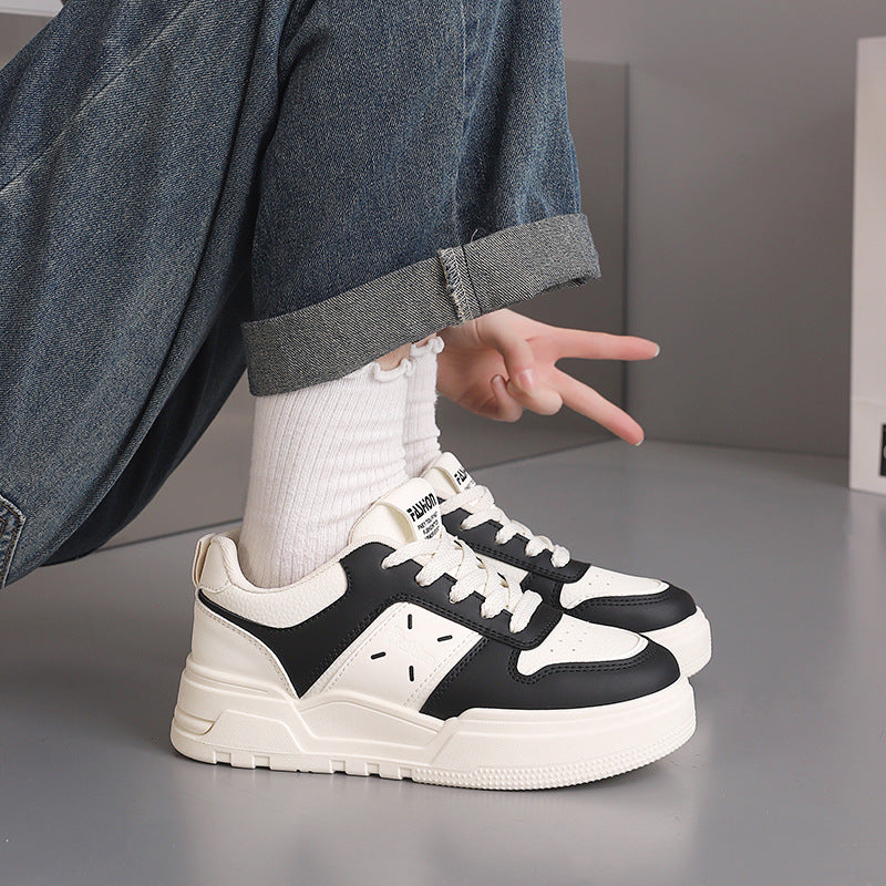 Damen modische Chunky Sneakers mit atmungsaktiver Mesh-Oberfläche und rutschfester Profilsohle EB