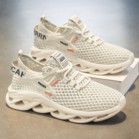 Damen Atmungsaktive Sport Sneakers mit flexibler Sohlenstruktur EB