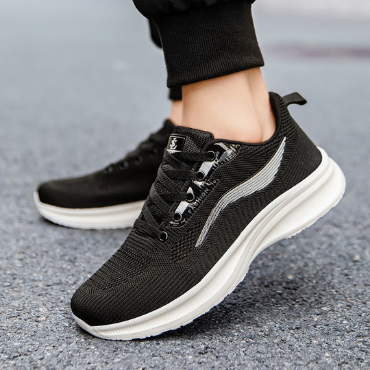 Damen Bequeme und modische Laufschuhe mit atmungsaktivem Obermaterial EB