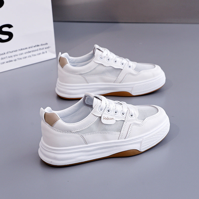 Damen modische Sneakers mit atmungsaktiver Mesh-Oberfläche und rutschfester Sohle EB