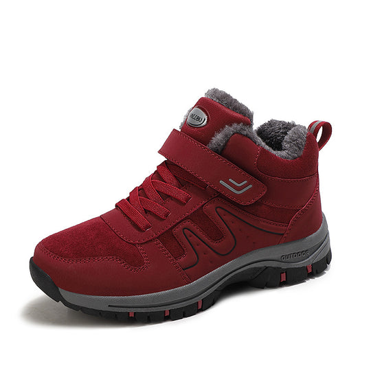 Damen Isolierte Winterwanderschuhe mit rutschfester Sohle und warmem Innenfutter EB