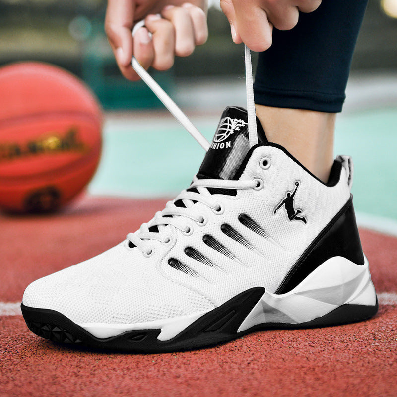 Damen Basketball-Sneakers mit stabilisierender Sohle und atmungsaktivem Obermaterial EB