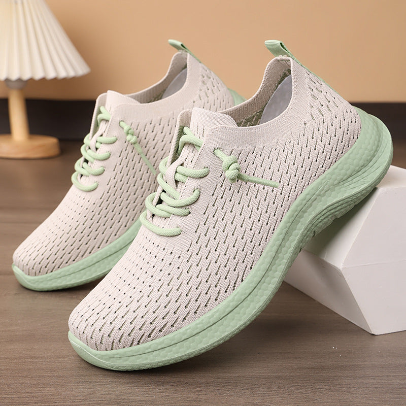Damen Atmungsaktive Freizeitsneaker mit flexiblem Obermaterial und innovativer Dämpfung EB