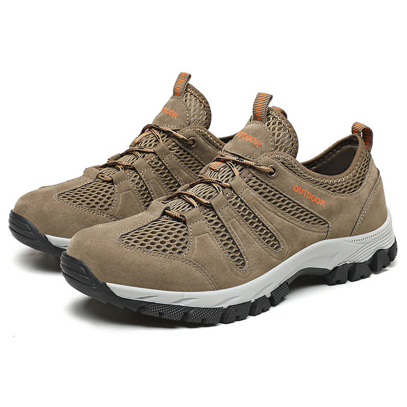 Damen Sportliche Outdoor-Sneaker mit atmungsaktivem Obermaterial und rutschfester Sohle EB