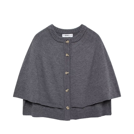 Damen Strick Poncho EB