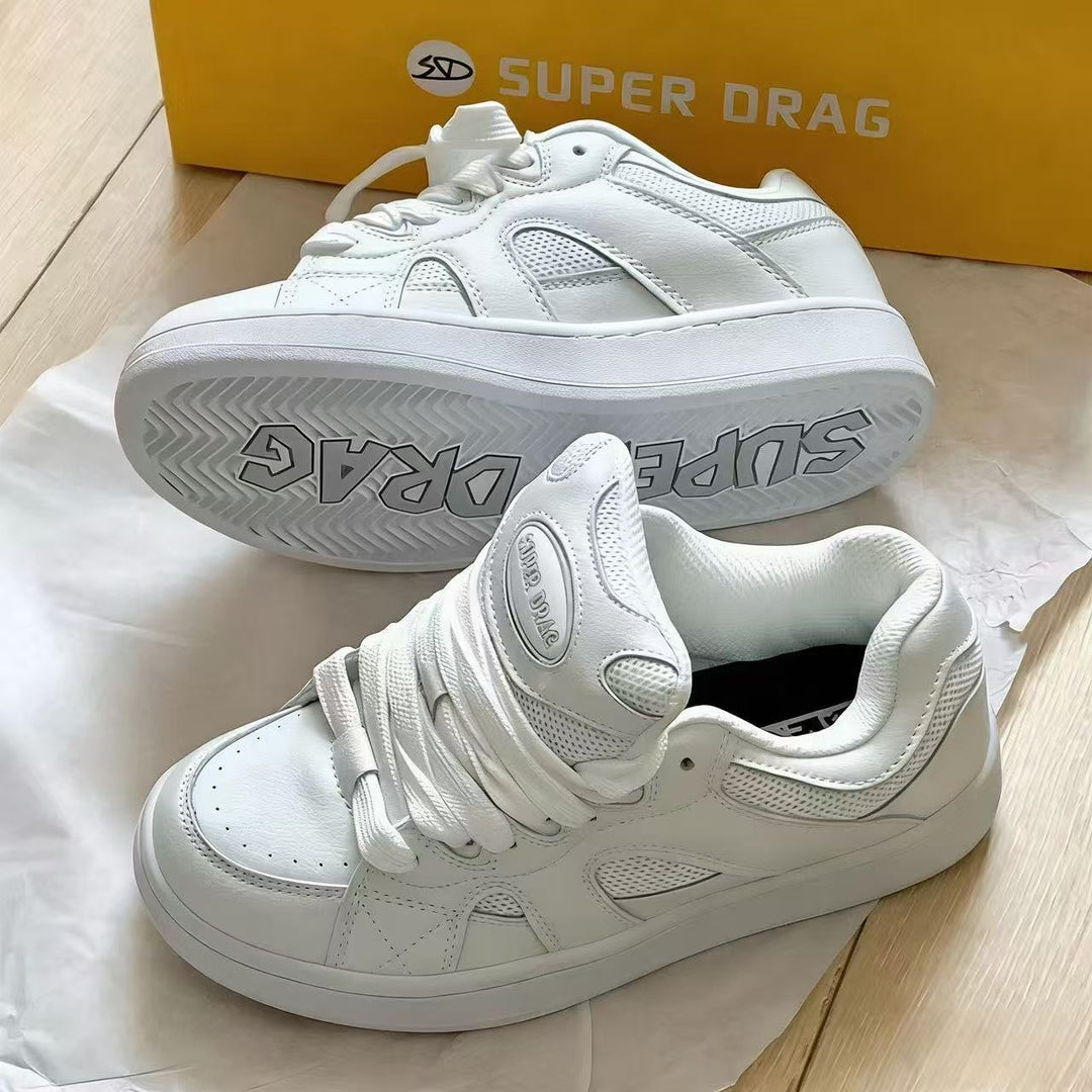 Damen Lifestyle Sneakers mit atmungsaktiver Mesh-Struktur und rutschfester Sohle EB