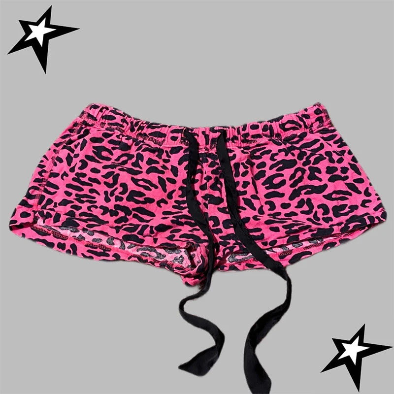 Damen Baumwoll-Boxershorts mit Totenkopf-Muster EB